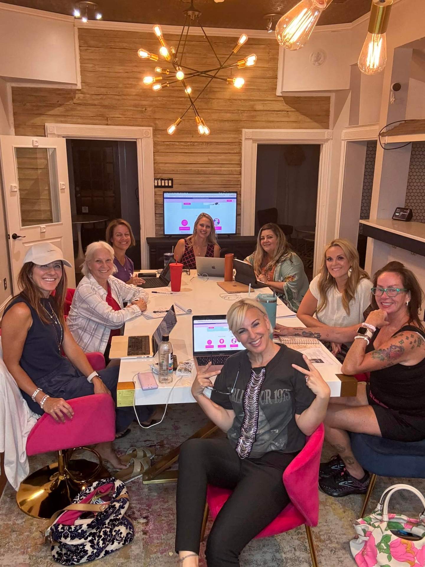 Evening mastermind working session