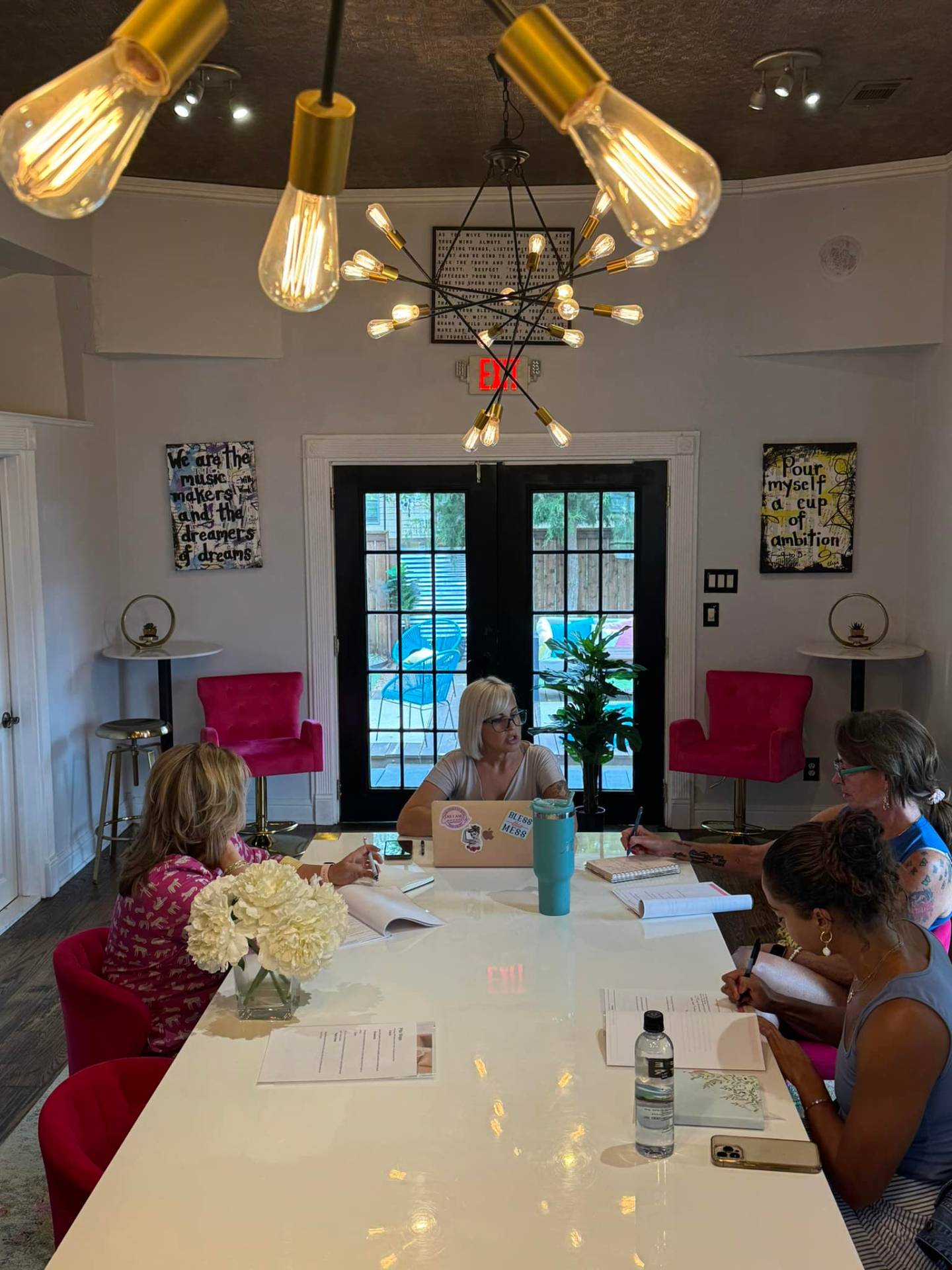 Mastermind table — strategy session
